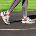 thumbnail image 5 of 2024 Sunset Scenery Women Or Men Lace Up Flat Sneakers Female Mesh Walking Footwear, 5 of 8