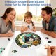 thumbnail image 5 of Acrylic Puzzles Suncatcher Window Hanging 83 Pieces Stained Glass Acrylic Puzzle Song Decoration For Women Men Mom Birthday Home Decor, 5 of 9
