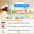 thumbnail image 4 of Tigebraver Upgraded Mini Camera With 30-Day Battery Life, Wireless Hidden Camera 1080P HD, AI Motion Detection, Auto Night Vision, WiFi Pet & Baby Monitor For Home Office Security, Free Cloud Storage, 4 of 7