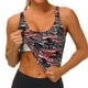 thumbnail image 3 of Fotbe Red And Blue Cars Sujetador Deportivo Largo sin Aros para Mujer con Almohadillas y Soporte Medio, Transpirable y Absorbente, Camiseta Tipo Chaleco o Tank Top-X-Large, 3 of 8