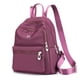 thumbnail image 3 of Bolso de hombro escolar de nailon resistente al agua, mochila de viaje informal para mujer (púrpura), 3 of 5