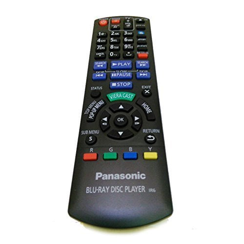 New OEM Panasonic N2QAYB000574 Bluray Disc Player IR6 Remote Control