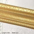 thumbnail image 5 of Wall Edging Strip Self Adhesive 3D Border Waterproof Wall Decor, Wallpaper Wall Panels Peel and Stick Ceiling Border Door Frame Waist Line Interior Decoration, 5 of 7