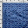 thumbnail image 2 of oneOone Polyester Lycra Medium Blue Fabric Batik Fabric For Sewing Printed Craft Fabric By The Yard 56 Inch Wide - 0A, 2 of 4