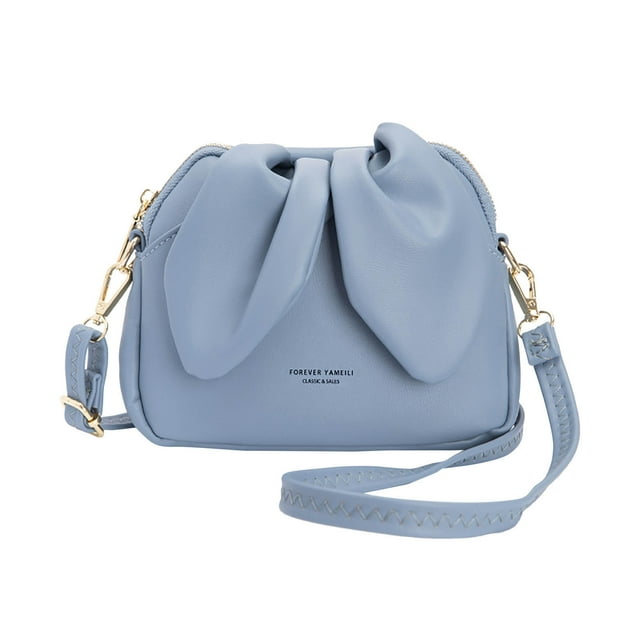 Xihbxyly Artículos En Exceso Liquidación Todo Bolso de Red Mini Moda con Orejas Sexy, Bolso Pequeño Tipo Mensajero para El Hombro