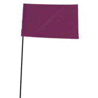 Value Brand Marking Flag, Purple, 3JVU2