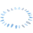 thumbnail image 2 of 24 Pcs Rose Design Press On Nails Artificial Nails Women Fake Nails Girl False Nails, 2 of 2