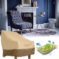 thumbnail image 5 of Funda Protectora Para Sillón De Jardín Exterior, Para Silla Tela Oxford 210d Impermeable (80 X 85 X 91,5 Cm), 5 of 5