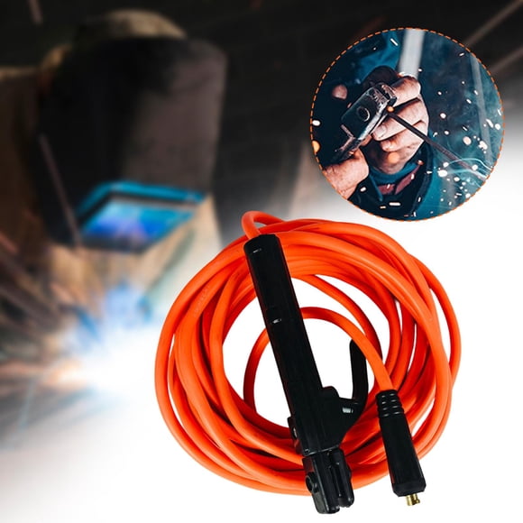Abrazadera de soldadura con cable, conjunto de cables de soldadura ensamblados, electrodo de soldadura 10 metros
