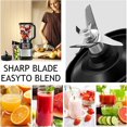 thumbnail image 3 of LEEYNEER Blender Bottom Blade 7 Fins for  Pro Extractor Blade  Auto iQ BL2012/BL2013/BL480/BL480D/BL481/BL482 BL486CO/BL487/BL487A/BL488W/BL490/BL491, 3 of 5