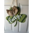 thumbnail image 4 of Unfinished Wood Shamrock Shape - St Patrick's - Craft - up to 46" DIY 4" / 1/8", 4 of 8