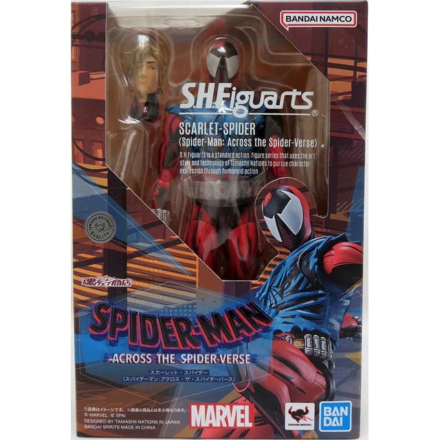 Spider-Man Across the Spider-Verse 6 Inch Action Figure S.H. Figuarts - Scarlet Spider