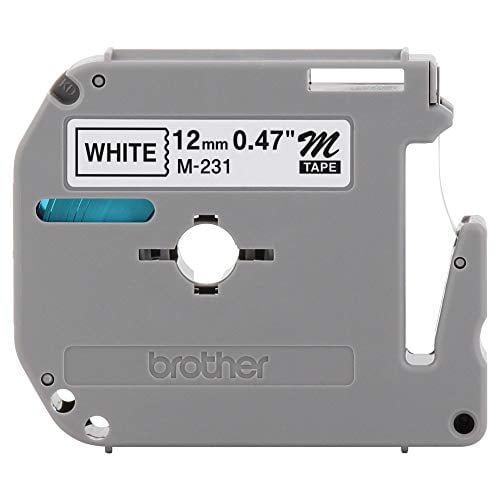 2 Tape Value Pack  Brother P-Touch M Tape 1/2" M-2312PK 