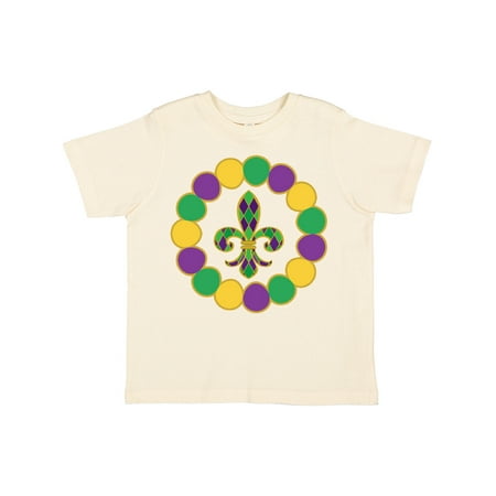 

Inktastic Mardi Gras Party Fleur De Lis Gift Toddler Boy or Toddler Girl T-Shirt