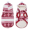 thumbnail image 2 of Vestido Para Perros, Diseño De Botones Algodón Invierno Cálido Perro Ropa De Navidad, Gato Cómodo Para Perros Pequeños, Medianos Y Grandes, 2 of 8