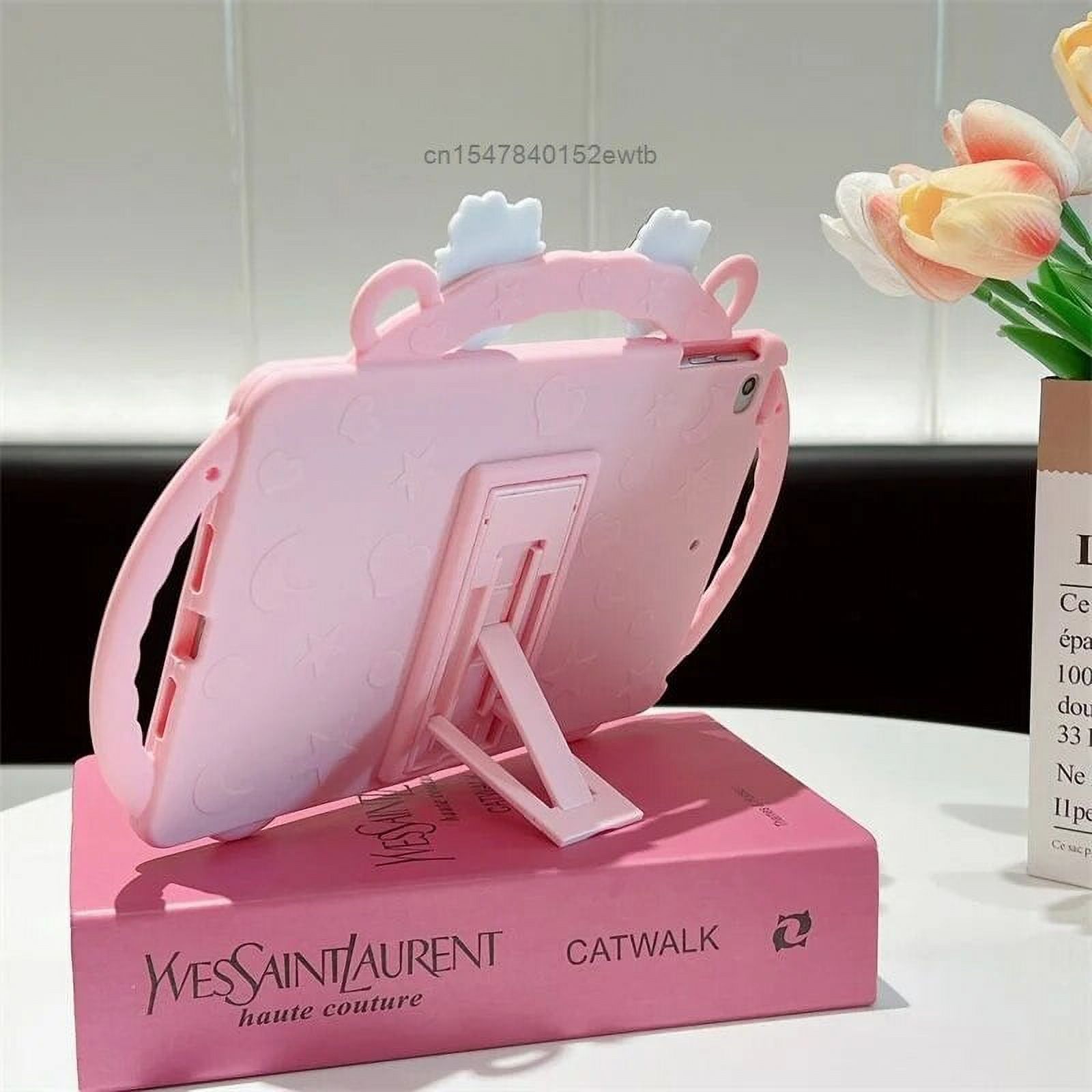Sanrio Hello Kitty Silicone Crossbody Strap iPad Case for iPad Mini Air ...