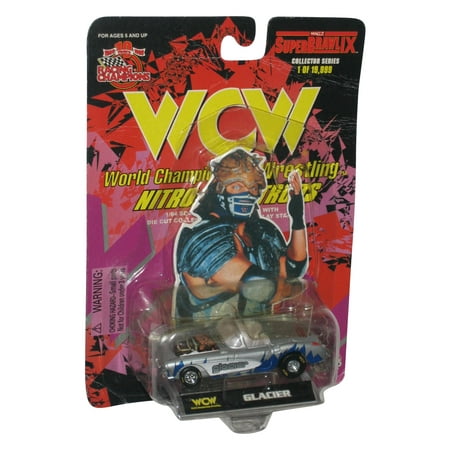 WCW Nitro Street Rods Glacier WWE Racing Champions Toy