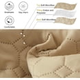 thumbnail image 6 of Green Essen 3 Piece Reversible Daybed Cover Set Cozy Daybed Bedding Sets Double Sided Quilting Bedspread Day Bed Cover With 2 Standard Shams,39"x75"(Beige), 6 of 7