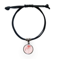 thumbnail image 1 of Bracelet Debout Motif Flango Bracelet en Corde de Cuir Bijou Noir, 1 of 3