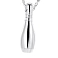 thumbnail image 3 of facefd Acier Inoxydable Tube Pendentif Collier Creux Capsule pour les Cendres Bijoux, 3 of 9