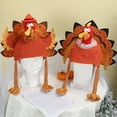 thumbnail image 6 of Junepar Thanksgiving Turkey Cap Novelty Winter Hats for Thanksgiving Night Event Party Interesting Design Thanksgiving Fall Decoration & Accessories - A, 6 of 7