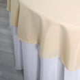 thumbnail image 3 of Balsa Circle 70" Round Polyester Tablecloths Wedding Beige, 3 of 5