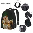 thumbnail image 3 of Balery Squirrels Eating Peanuts On The Tree Mochila escolar 3 en 1 para niños: mochila resistente con lonchera térmica y estuche para lápices. Mochila escolar para niños y niñas., 3 of 7