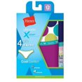 thumbnail image 2 of Hanes 43935773380 Girls Ultimate x-Temp Bikini P4 - 00F, 6, 2 of 2