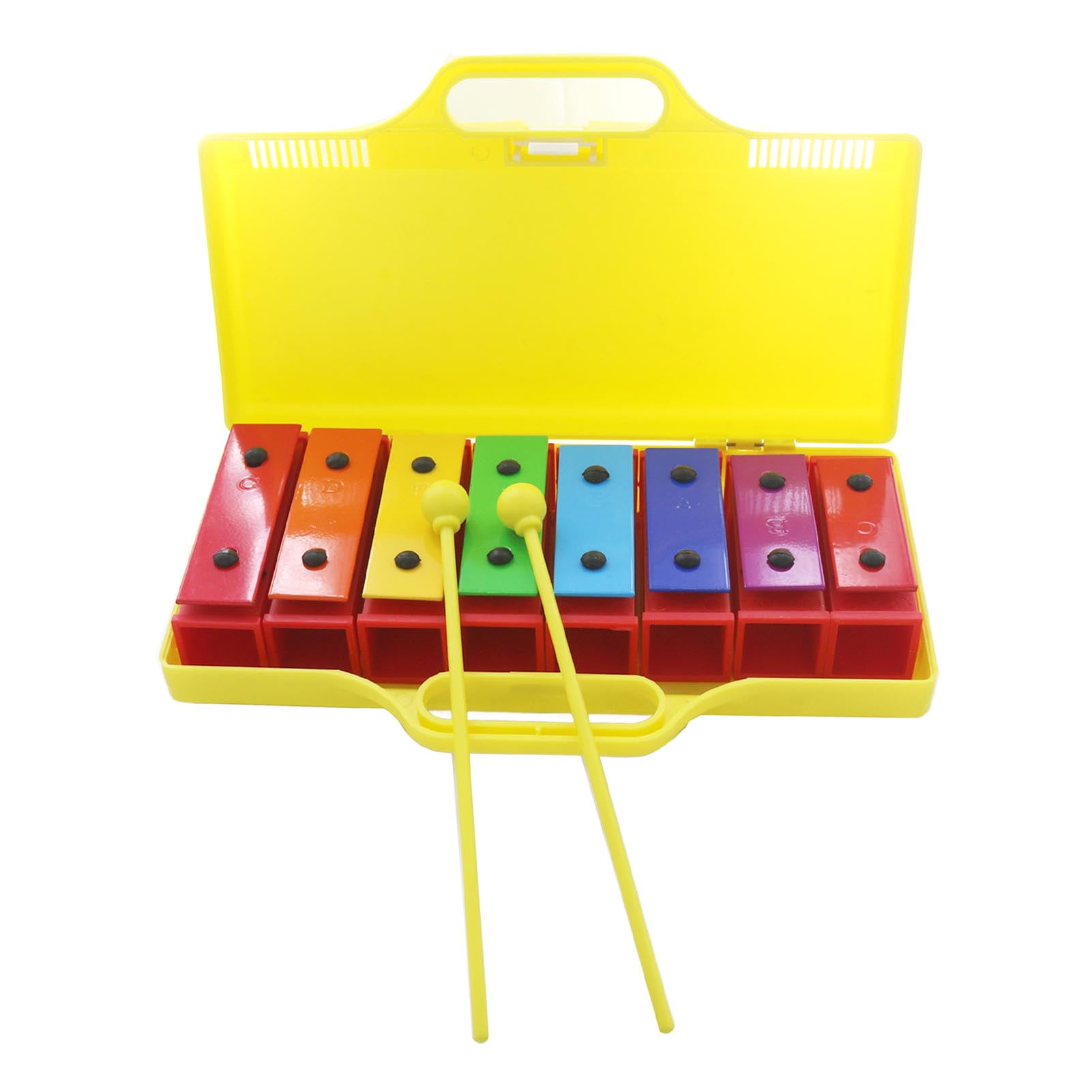 Xylophone Bébé En Bois Coloré Avec 2 Maillets - Instrument Musique Enfant Et Adulte - Jouet Éducatif