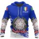 thumbnail image 3 of Sudadera con capucha con estampado 3D de la bandera de Italia para hombre, ropa deportiva de moda, novedad en sudaderas y sudaderas, jerseys deportivos italianos del ejército, 3 of 4
