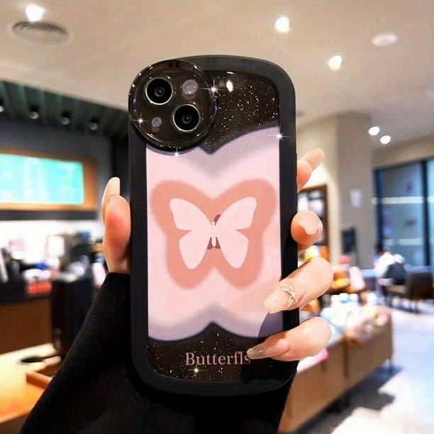 Advanced 14promax Mobile Phone Shell For IPhone Iphone14 Butterfly Bracket New 13 Silicone 12 Soft
