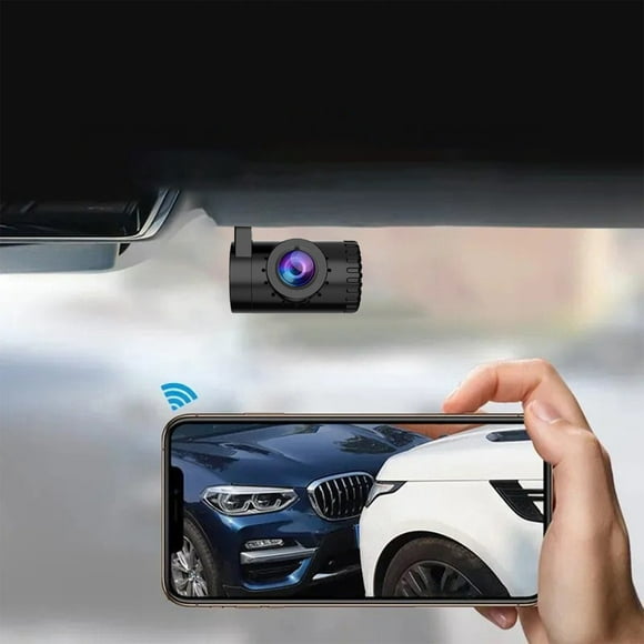 Dvkptbk Driving Recorder Car Driving Recorder WiFi Installation Wireless HD Night Vision App Cell Phone Internet Dvr Car Recorder Car Accessories