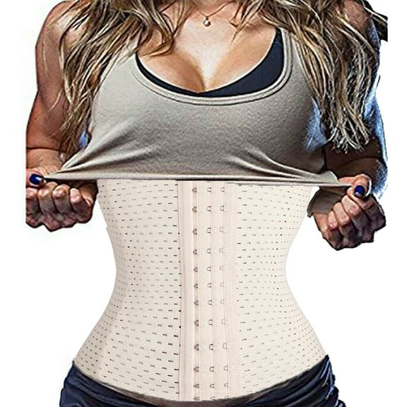 Women Waist Trainer Corset for Weight Loss Sport Workout Body Shaper Tummy Fat Burner Shapewear Band Belt