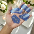 thumbnail image 6 of TETOU Blank Irregular Shaped Pieces Sea Glass Place Cards DIY Name Cards for Beach Wedding, Banquets Dinner Party Events Decoration, 6 of 7