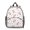 Unicorn and Flower, variant on Unicorn and Wing Pink Pattern Backpack for School, Cute School Bag with Adjustable Shoulder Straps and Padded Back, 13.8"x11.4"x6"