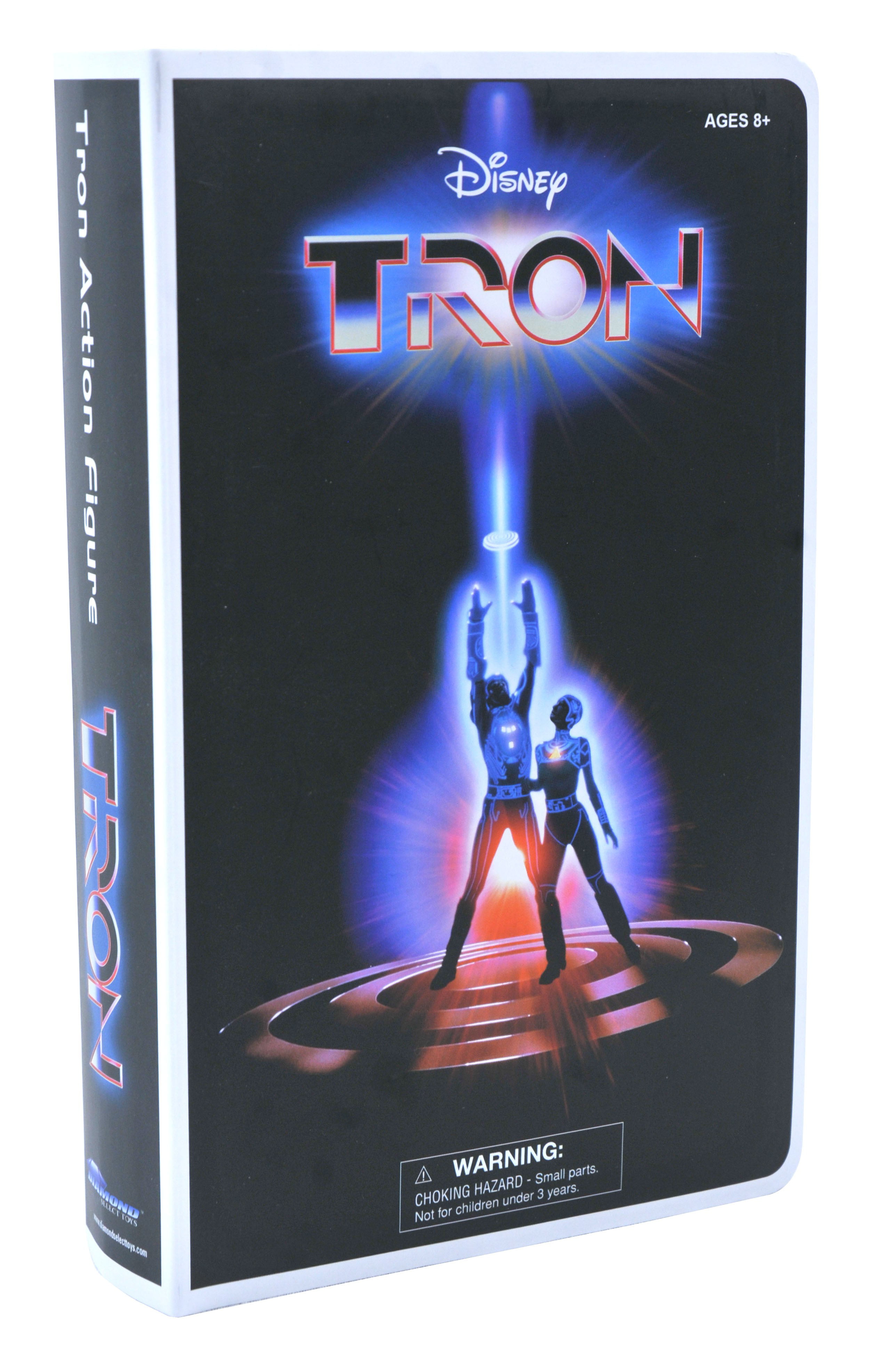 Tron Select Tron Deluxe VHS Action Figure Boxed Set [UV Paint]