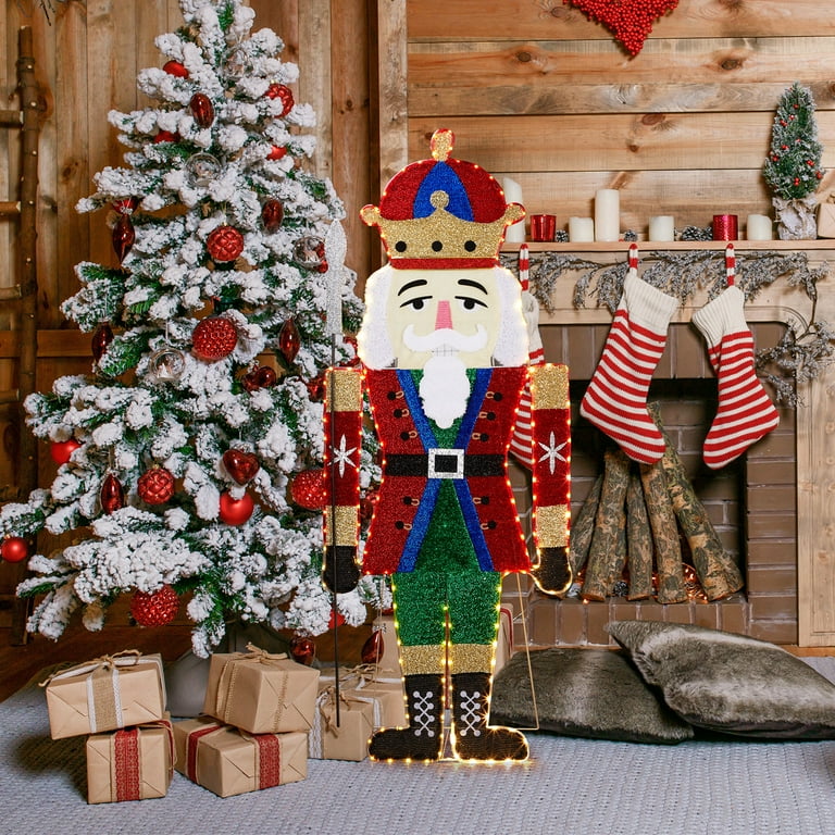Zimtown 5.5ft Christmas Nutcracker Lighted Outdoor Christmas