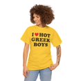 thumbnail image 3 of Greek Greece Wife Girlfriend Husband Boyfriend Shirt Gifts Tshirt Crew Neck, 3 of 5