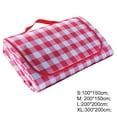 thumbnail image 3 of LCXmlly Tapis de Camping Extérieur avec Poignée Imperméable Lavable en Machine Pliable à Carreaux Portable Extérieur, 3 of 5