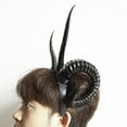 thumbnail image 6 of Halloween Horn Headdress - Plastic Cosplay Costume Accessory for Parties, Dress Up, Role Play - Realistic & Durable Decoration Prop - 1 Piece, 6 of 6