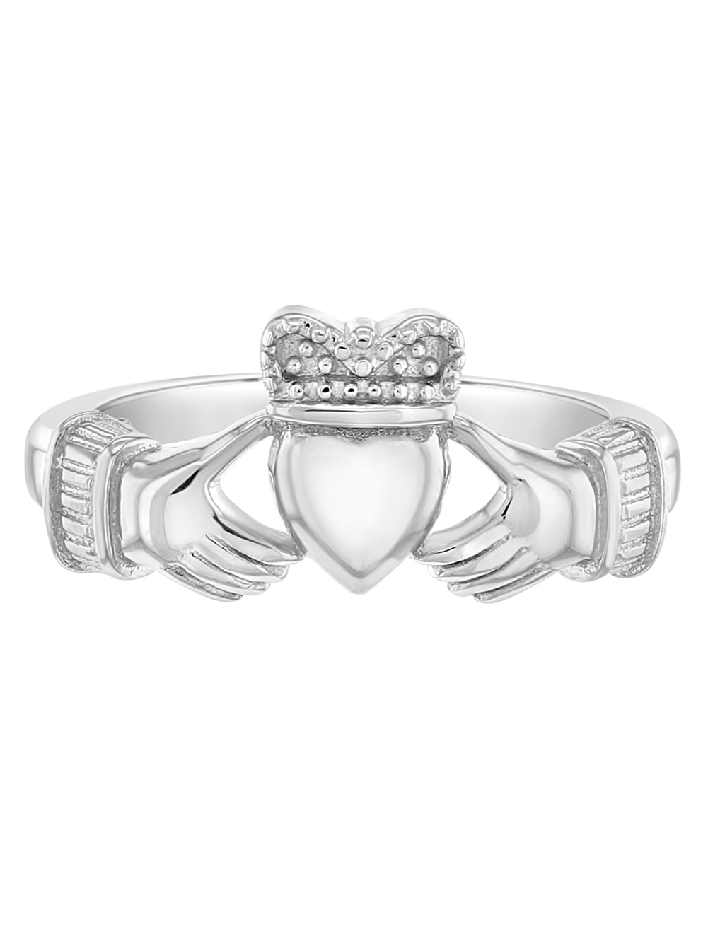 Size 4 Adjustable Sterling Silver Claddagh Toe Midi Ring Size 4 Adjustable Sterling Silver Claddagh Toe Midi Ring