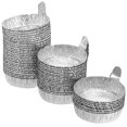 thumbnail image 4 of 50 placas de pesaje de aluminio para laboratorio, bandejas de pesaje de muestras, bandejas de aluminio (42 ml), 4 of 7