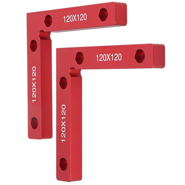 90 Degree L Clamp, Right Angle Clip Clamps For Woodworking Hand Tools For Metal/steel For All Solid Materials Such As Plastics For Glass