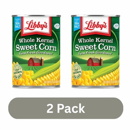 Whole Kernel Sweet Corn, 15.25 Oz (2 Pack)