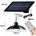 thumbnail image 6 of LINLIN Solar Pendant Lights,Waterproof Solar Lights Outdoor Hanging Solar Latern Retro Bulb Light Remote Control Solar Shed Lights for Courtyard,Garden,Patio,Corridor,Porch Lighting, 6 of 9
