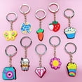 Bulk Keychains 100/200pcs Random Different Keychain Lot Lovely Cool Key ...