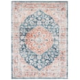 thumbnail image 2 of Safavieh Madison Emmet Oriental Area Rug, Navy/Rust, 5'5" x 7'7", 2 of 14