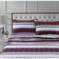 thumbnail image 4 of Sábanas de franela Tribeca Living, tamaño completo, 100% algodón, 170 g/m², 4 of 5