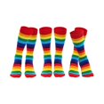 thumbnail image 1 of WAYAN3 Pairs School Uniform Cotton Knee High Socks Athletic Sports Soccer Socks Tube Sock for Girls and Boys, 1 of 1