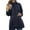 Navy, variant on Raincoat for Women, Comdrip Women's Rain Jacket Plus Size Long Raincoat Lightweight Windbreaker Jackets with Pockets Waterproof Jackets for Women Black 3XL